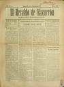 [Ejemplar] Heraldo de Mazarrón (Mazarrón). 16/9/1913.