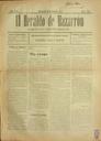 [Ejemplar] Heraldo de Mazarrón (Mazarrón). 8/10/1913.