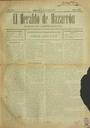 [Issue] Heraldo de Mazarrón (Mazarrón). 11/10/1913.