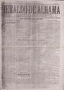 [Ejemplar] Heraldo de Alhama (Alhama de Murcia). 22/10/1922.