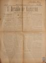 [Issue] Heraldo de Mazarrón, El (Mazarrón). 27/9/1907.