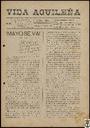 [Ejemplar] Vida Aguileña (Águilas). 25/5/1918.