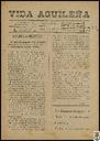 [Ejemplar] Vida Aguileña (Águilas). 27/7/1918.