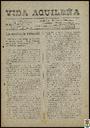 [Issue] Vida Aguileña (Águilas). 27/10/1918.