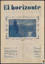 [Ejemplar] Horizonte, El (Lorca). 31/8/1933, n.º 61.