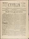 [Ejemplar] Cehegin (Cehegín). 15/4/1912.