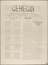 [Issue] Cehegin (Cehegín). 12/9/1912.