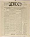 [Ejemplar] Cehegin (Cehegín). 6/10/1912.