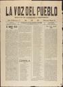 [Issue] Voz del Pueblo, La (Cehegín). 27/2/1916.