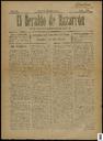 [Ejemplar] Heraldo de Mazarrón, El (Mazarrón). 29/4/1914.