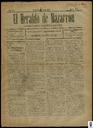 [Ejemplar] Heraldo de Mazarrón, El (Mazarrón). 9/6/1914.
