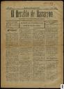 [Issue] Heraldo de Mazarrón, El (Mazarrón). 19/9/1914.