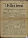 [Ejemplar] Heraldo de Mazarrón, El (Mazarrón). 10/3/1915.