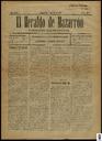 [Ejemplar] Heraldo de Mazarrón, El (Mazarrón). 7/7/1915.