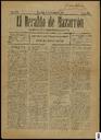 [Issue] Heraldo de Mazarrón, El (Mazarrón). 21/9/1915.