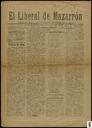 [Issue] Liberal de Mazarrón, El (Mazarrón). 1/7/1916.