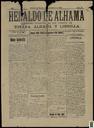 [Ejemplar] Heraldo de Alhama (Alhama de Murcia). 12/12/1920.