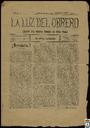 [Ejemplar] Luz del Obrero, La (Cieza). 22/7/1905.