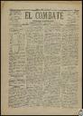 [Ejemplar] Combate, El (Cieza). 1/6/1890.