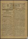 [Ejemplar] Combate, El (Cieza). 15/11/1891.