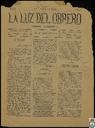[Ejemplar] Luz del Obrero, La (Cieza). 10/12/1904.