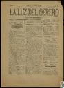 [Issue] Luz del Obrero, La (Cieza). 25/2/1905.