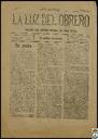 [Issue] Luz del Obrero, La (Cieza). 3/6/1905.