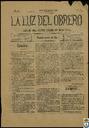 [Issue] Luz del Obrero, La (Cieza). 4/3/1906.