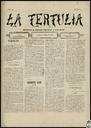 [Ejemplar] Tertulia, La (Cieza). 1/6/1905.