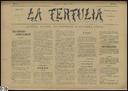 [Ejemplar] Tertulia, La (Cieza). 28/8/1905.