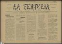[Ejemplar] Tertulia, La (Cieza). 29/8/1905.