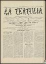 [Ejemplar] Tertulia, La (Cieza). 1/11/1906.