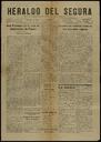 [Ejemplar] Heraldo del Segura (Archena). 8/5/1927.