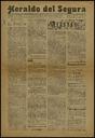 [Ejemplar] Heraldo del Segura (Archena). 19/2/1928.