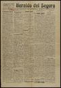 [Ejemplar] Heraldo del Segura (Archena). 18/11/1928.