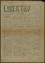 [Ejemplar] Libertad (Cieza). 5/10/1919.