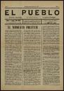 [Ejemplar] Pueblo, El (Abarán). 22/3/1931.