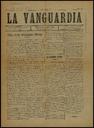 [Ejemplar] Vanguardia Cieza, La (Cieza). 20/4/1919.
