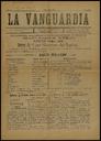[Ejemplar] Vanguardia Cieza, La (Cieza). 8/6/1919.