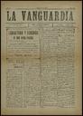 [Ejemplar] Vanguardia Cieza, La (Cieza). 11/1/1920.
