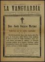 [Ejemplar] Vanguardia Cieza, La (Cieza). 25/1/1920.