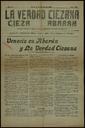 [Ejemplar] Verdad Ciezana y Abarán, La (Cieza). 8/3/1919.