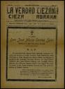 [Issue] Verdad Ciezana y Abarán, La (Cieza). 8/6/1919.