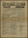 [Ejemplar] Verdad Ciezana y Abarán, La (Cieza). 29/2/1920.