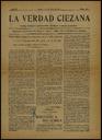 [Issue] Verdad Ciezana, La (Cieza). 19/10/1917.