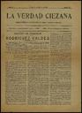 [Ejemplar] Verdad Ciezana, La (Cieza). 21/3/1918.