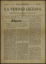 [Ejemplar] Verdad Ciezana, La (Cieza). 2/11/1918.