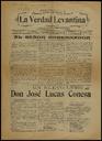 [Issue] Verdad Levantina, La (Cieza). 1/11/1924.