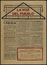 [Título] Voz del Pueblo, La (Abarán). 17/2–28/4/1929.