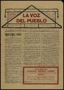 [Issue] Voz del Pueblo, La (Abarán). 3/3/1929.